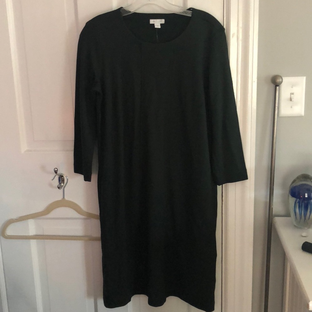 Designer green dress